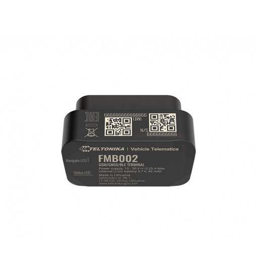 Teltonika FMB002 Ultra-small OBDII Plug and Play tracker