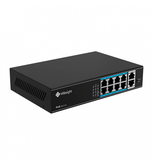 Milesight 8-Port PoE Switch MS-S0208-GL