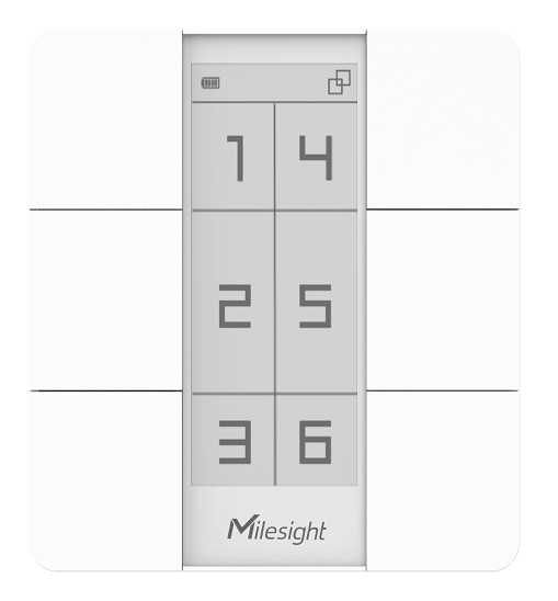 WS156 LoRaWAN® Smart Scene Panel